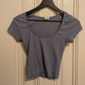Women's Light Blue Top